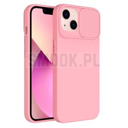 Futerał SLIDE do SAMSUNG A15 5G / A15 4G jasnoróżowy
