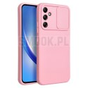 Futerał SLIDE do SAMSUNG A34 5G jasnoróżowy