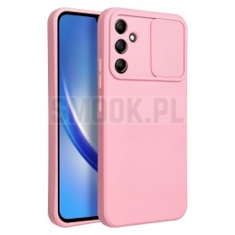Futerał SLIDE do SAMSUNG A34 5G jasnoróżowy