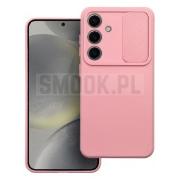 Futerał SLIDE do SAMSUNG S24 jasnoróżowy