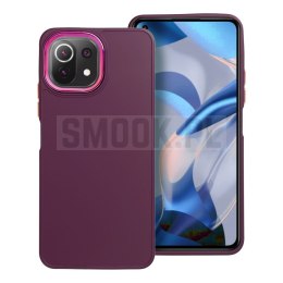 Futerał FRAME do XIAOMI Mi 11 Lite 5G / Mi 11 Lite LTE ( 4G ) / Mi 11 Lite NE fioletowy