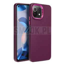 Futerał FRAME do XIAOMI Mi 11 Lite 5G / Mi 11 Lite LTE ( 4G ) / Mi 11 Lite NE fioletowy