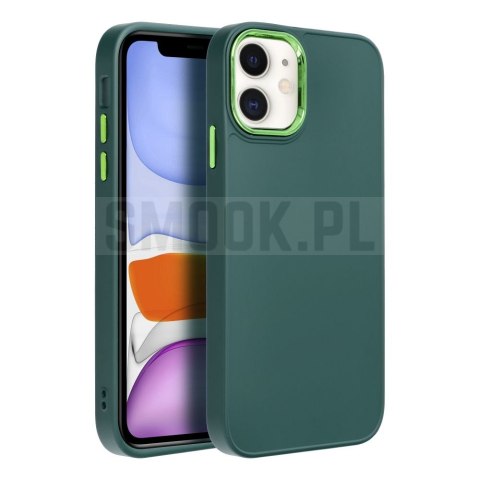 Futerał FRAME do IPHONE 11 zielony Futerał FRAME do IPHONE 11 zielony