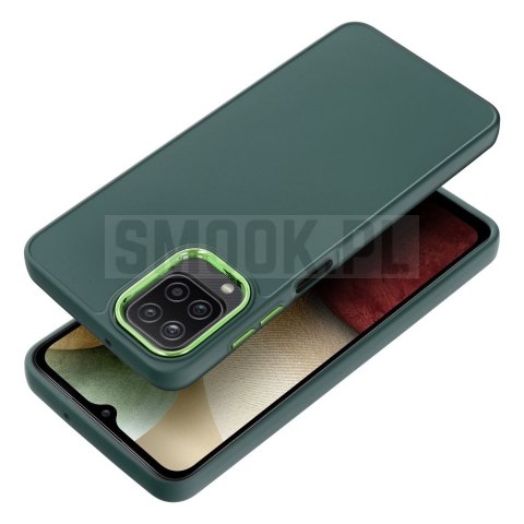 Futerał FRAME do SAMSUNG A12 / M12 zielony Futerał FRAME do SAMSUNG A12 / M12 zielony