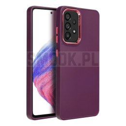 Futerał FRAME do SAMSUNG A52 5G / A52 LTE ( 4G ) / A52s 5G fioletowy