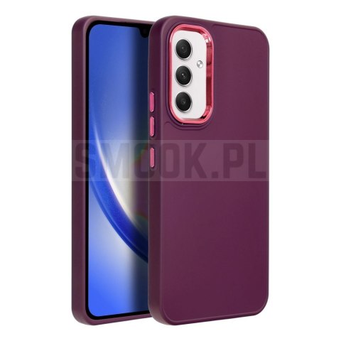 Futerał FRAME do SAMSUNG A54 5G fioletowy Futerał FRAME do SAMSUNG A54 5G fioletowy