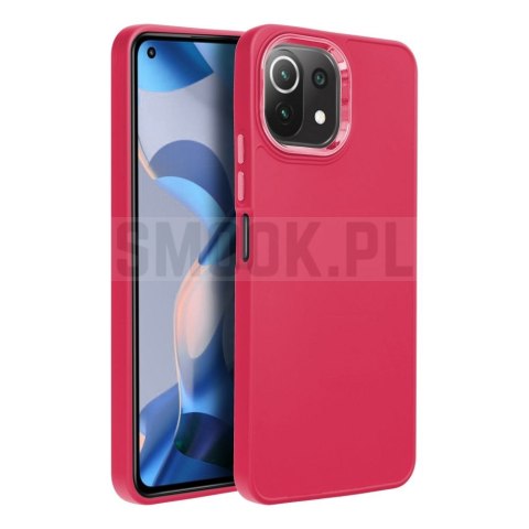 Futerał FRAME do XIAOMI Mi 11 Lite 5G / Mi 11 Lite LTE ( 4G ) / Mi 11 Lite NE magenta Futerał FRAME do XIAOMI Mi 11 Lite 5G / Mi 11 Lite LTE ( 4G ) / Mi 11 Lite NE magenta