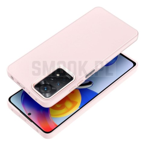 Futerał FRAME do XIAOMI Redmi Note 11 Pro / 11 Pro 5G pudrowy róż Futerał FRAME do XIAOMI Redmi Note 11 Pro / 11 Pro 5G pudrowy róż