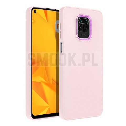 Futerał FRAME do XIAOMI Redmi Note 9S / 9 Pro pudrowy róż Futerał FRAME do XIAOMI Redmi Note 9S / 9 Pro pudrowy róż