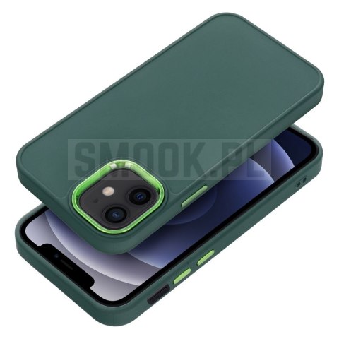 Futerał FRAME do IPHONE 12 Mini zielony