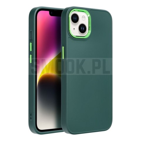 Futerał FRAME do IPHONE 13 zielony Futerał FRAME do IPHONE 13 zielony