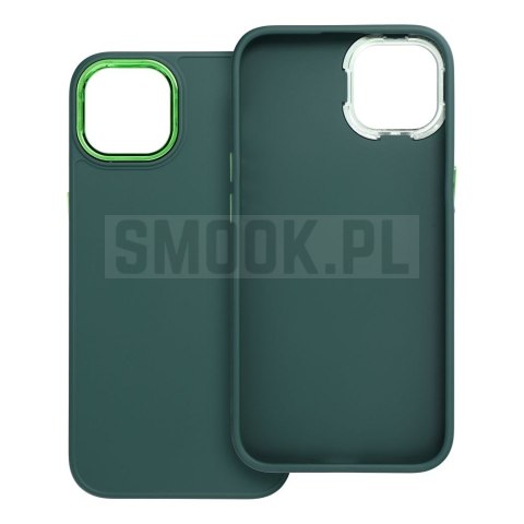 Futerał FRAME do IPHONE 13 zielony Futerał FRAME do IPHONE 13 zielony
