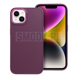 Futerał FRAME do IPHONE 14 fioletowy