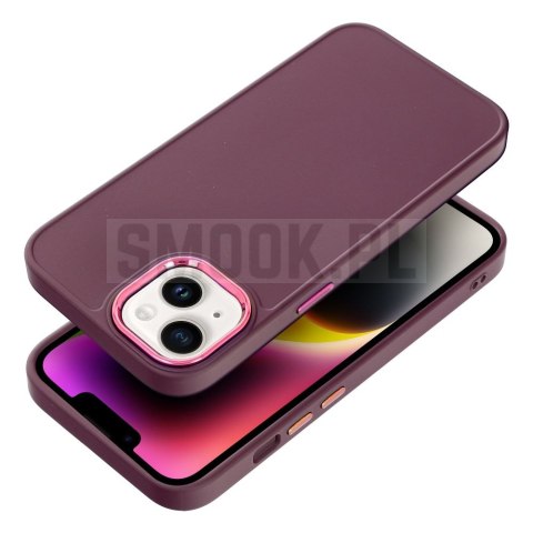 Futerał FRAME do IPHONE 14 fioletowy Futerał FRAME do IPHONE 14 fioletowy