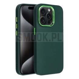 Futerał FRAME do IPHONE 15 Pro zielony