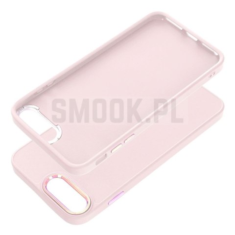 Futerał FRAME do IPHONE 7 PLUS / 8 PLUS pudrowy róż Futerał FRAME do IPHONE 7 PLUS / 8 PLUS pudrowy róż