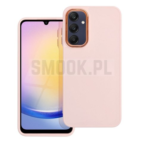 Futerał FRAME do SAMSUNG A25 5G pudrowy róż Futerał FRAME do SAMSUNG A25 5G pudrowy róż