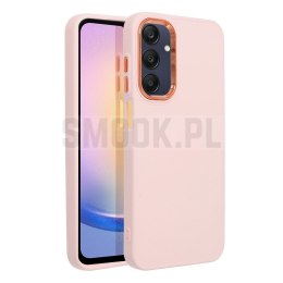 Futerał FRAME do SAMSUNG A25 5G pudrowy róż