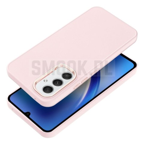 Futerał FRAME do SAMSUNG A54 5G pudrowy róż Futerał FRAME do SAMSUNG A54 5G pudrowy róż