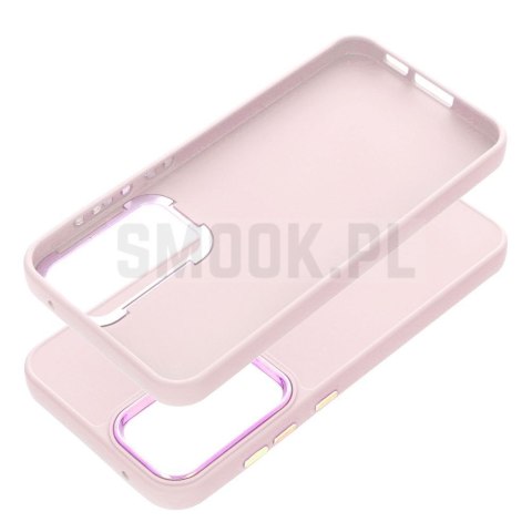 Futerał FRAME do SAMSUNG S23 FE pudrowy róż Futerał FRAME do SAMSUNG S23 FE pudrowy róż