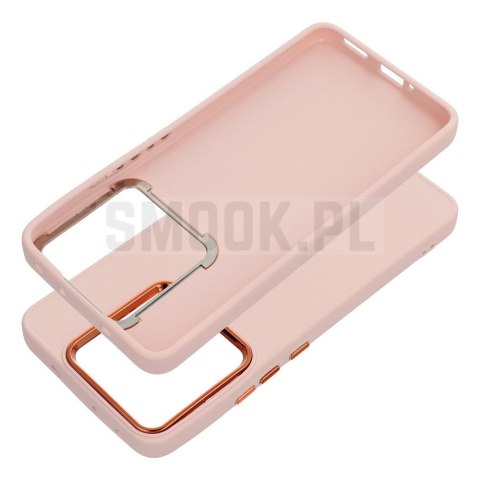 Futerał FRAME do XIAOMI 13T pudrowy róż Futerał FRAME do XIAOMI 13T pudrowy róż