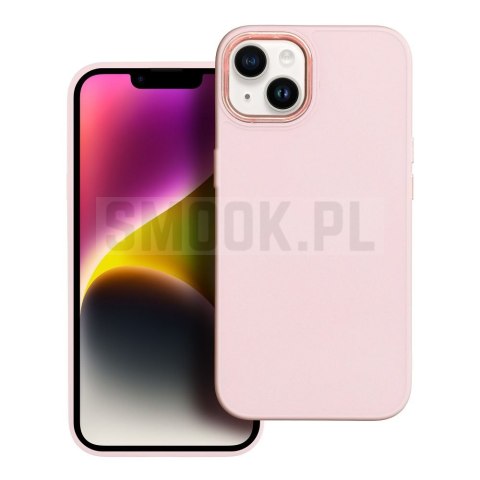 Futerał FRAME do XIAOMI Redmi 13C / POCO C65 pudrowy róż