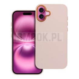 Futerał FRAME do IPHONE 16 Plus pudrowy róż