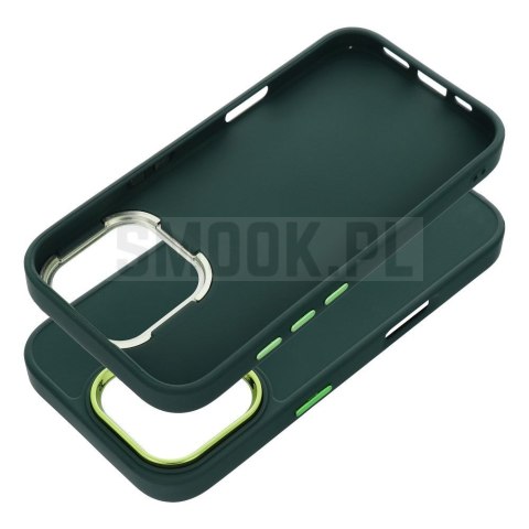 Futerał FRAME do IPHONE 16 Pro zielony Futerał FRAME do IPHONE 16 Pro zielony