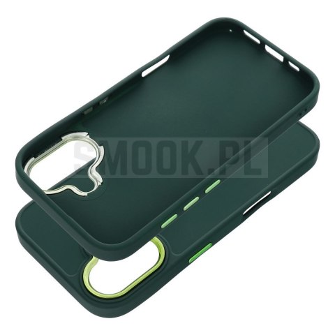 Futerał FRAME do IPHONE 16 zielony Futerał FRAME do IPHONE 16 zielony