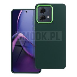 Futerał FRAME do MOTOROLA G84 zielony