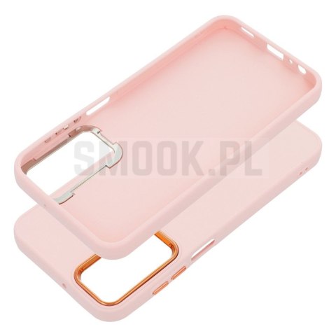 Futerał FRAME do SAMSUNG A15 4G / A15 5G pudrowy róż Futerał FRAME do SAMSUNG A15 4G / A15 5G pudrowy róż