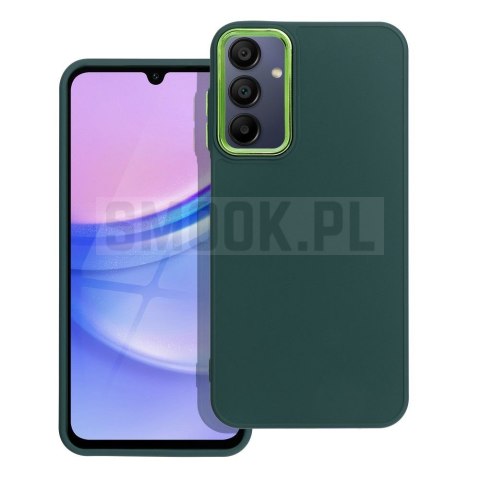 Futerał FRAME do SAMSUNG A15 4G / A15 5G zielony Futerał FRAME do SAMSUNG A15 4G / A15 5G zielony