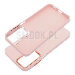 Futerał FRAME do SAMSUNG A16 5G pudrowy róż