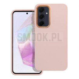 Futerał FRAME do SAMSUNG A35 5G pudrowy róż