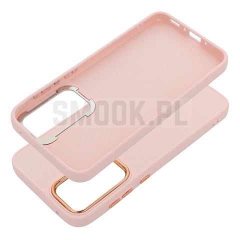 Futerał FRAME do SAMSUNG A35 5G pudrowy róż Futerał FRAME do SAMSUNG A35 5G pudrowy róż