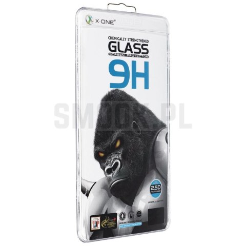 Szkło hartowane X-ONE 3D Full Cover - do Samsung Galaxy S23 Ultra (case friendly) - działający czytnik