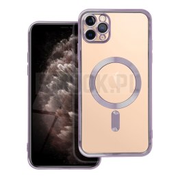 Futerał ELECTRO MAG COVER MagSafe do IPHONE 11 Pro Max fioletowy