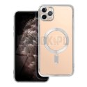Futerał ELECTRO MAG COVER MagSafe do IPHONE 11 Pro Max srebrny