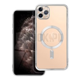 Futerał ELECTRO MAG COVER MagSafe do IPHONE 11 Pro Max srebrny