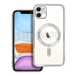 Futerał ELECTRO MAG COVER MagSafe do IPHONE 11 srebrny