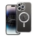Futerał ELECTRO MAG COVER MagSafe do IPHONE 12 Pro Max srebrny