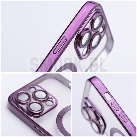 Futerał ELECTRO MAG COVER MagSafe do IPHONE 13 Pro fioletowy Futerał ELECTRO MAG COVER MagSafe do IPHONE 13 Pro fioletowy