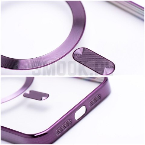 Futerał ELECTRO MAG COVER MagSafe do IPHONE 13 Pro fioletowy Futerał ELECTRO MAG COVER MagSafe do IPHONE 13 Pro fioletowy