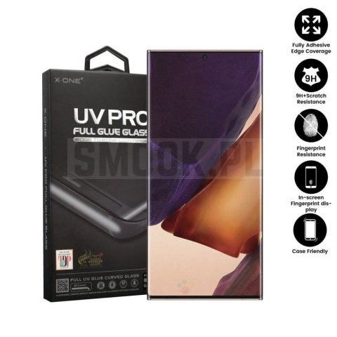 Szkło hartowane X-ONE UV PRO - do Samsung Galaxy S23 Ultra (case friendly) - działający czytnik Szkło hartowane X-ONE UV PRO - do Samsung Galaxy S23 Ultra (case friendly) - działający czytnik