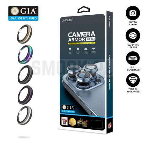 Szkło szafirowe X-ONE na obiektyw aparatu Camera Armor - do Samsung Galaxy S24 Szkło szafirowe X-ONE na obiektyw aparatu Camera Armor - do Samsung Galaxy S24