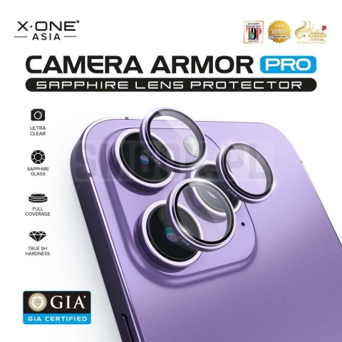 Szkło szafirowe X-ONE na obiektyw aparatu Camera Armor - do Samsung Galaxy S24 Szkło szafirowe X-ONE na obiektyw aparatu Camera Armor - do Samsung Galaxy S24