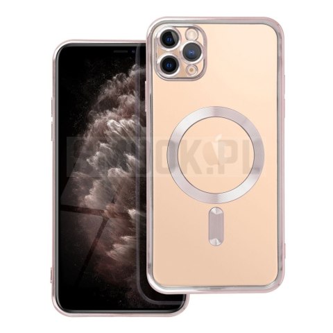 Futerał ELECTRO MAG COVER MagSafe do IPHONE 11 Pro Max złoty róż Futerał ELECTRO MAG COVER MagSafe do IPHONE 11 Pro Max złoty róż