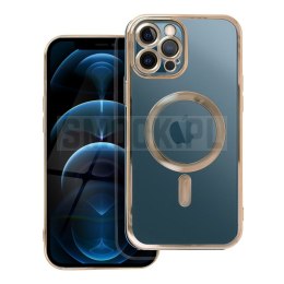 Futerał ELECTRO MAG COVER MagSafe do IPHONE 12 Pro Max złoty