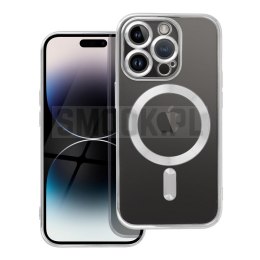 Futerał ELECTRO MAG COVER  MagSafe do IPHONE 14 Pro srebrny