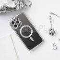 Futerał ELECTRO MAG COVER  MagSafe do IPHONE 14 Pro srebrny